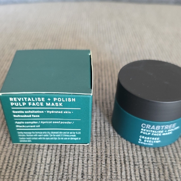 Crabtree & Evelyn Revitalise + Polish Pulp Face Mask, Set Of Four, New In Box - Picture 7 of 10